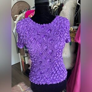 Purple Bubble Top